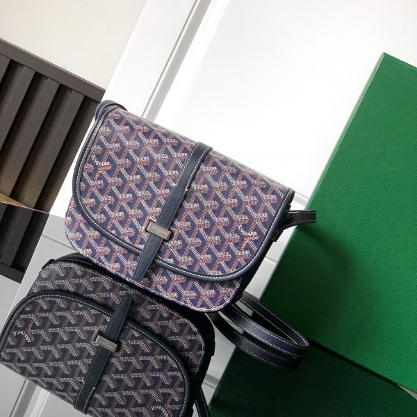 「#6359」Goyard - Belvédère  - 8016 - 22 cm x 7 cm x 16 cm