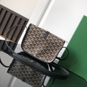 「#6360」Goyard - Belvédère  - 8016 - 22 cm x 7 cm x 16 cm 