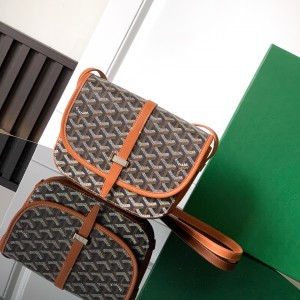 「#6361」Goyard - Belvédère  - 8016 - 22 cm x 7 cm x 16 cm 