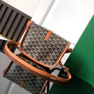 「#6361」Goyard - Belvédère  - 8016 - 22 cm x 7 cm x 16 cm 