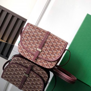 「#6364」Goyard - Belvédère  - 8016 - 22 cm x 7 cm x 16 cm 
