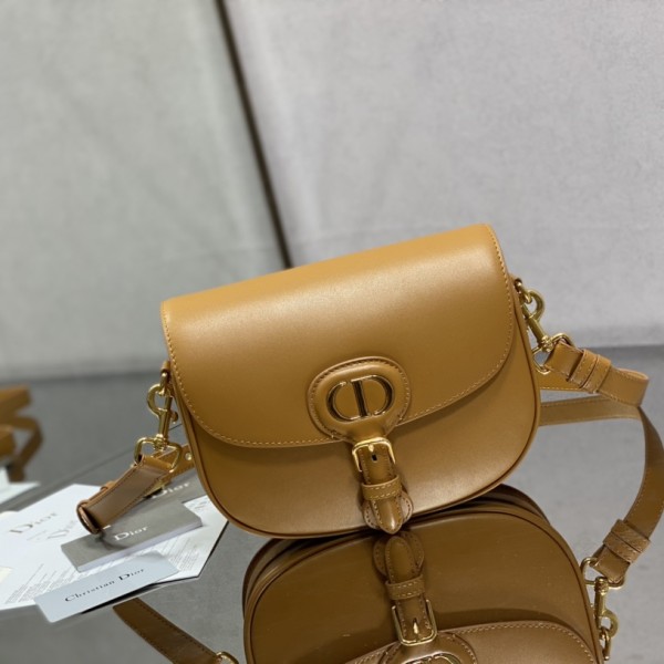 「#2038」dior  2170  Brown leather  22*17*6cm