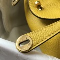 「#4071」 Hermès Amber Yellow Mini Lindy Bag Gold Buckle 19.5x12.5 「#4071」 Hermès Amber Yellow Mini Lindy Bag Gold Buckle 19.5x12.5