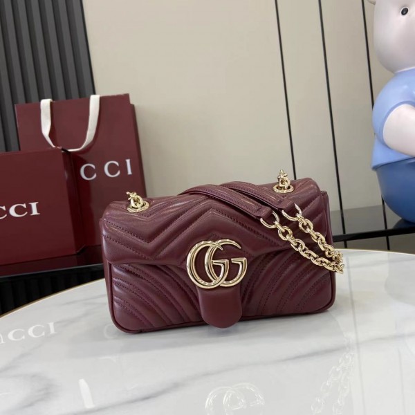 「#3101」GUCCI GG Marmont 837280  22x 12.5x 6