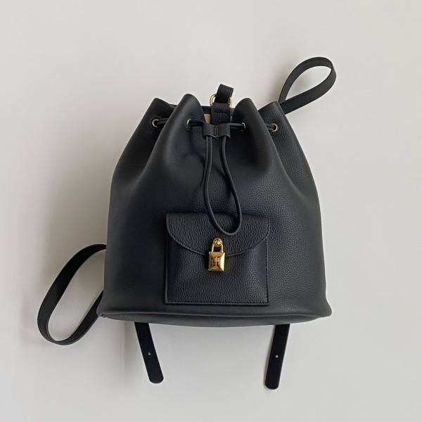 「#7005」Loro pian - L27 - 27cm ×26m × 14cm - black