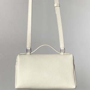 「#7006」Loro pian - L19 - 19cm×6.5cm×11cm - White