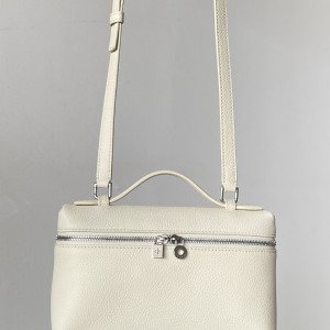 「#7006」Loro pian - L19 - 19cm×6.5cm×11cm - White