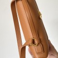 「#7009」Loro pian - L19 - 19cm×6.5cm×11cm - orange brown