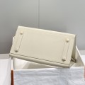 「#4074」Hermes Milkshake White Birkin Bag 30cm
