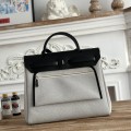 「#4625」Hermes Mini Patchwork Silver Buckle Hermes Herbag 30cm