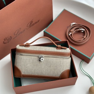 「#7022」Loro pian - L19 - 19x6.5x11cm - canvas