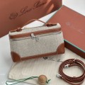 「#7021」Loro pian - L19 - 19x6.5x11cm - eucalyptus