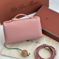 「#7024」Loro pian - L19 - 19x6.5x11cm - Rose powder