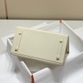 「#4075」Hermes Milkshake White Birkin Bag 25cm