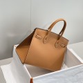 「#4076」 Hermès Golden Brown Birkin Bag 30cm
