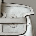 「#4644」 Hermes Cargo canvas and leather Swift bag Hermes Herbag 35cm