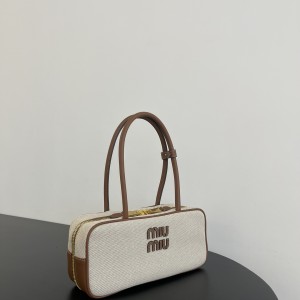 「#9017」 miumiu 30883B78 Petite toile 27×8×12cm