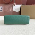 「#7042」Loro pian L19 gold buckle - FAN1034 - 19x6.5x11cm - Malachite Green,Ostrich skin 「#7042」Loro pian L19 gold buckle - FAN1034 - 19x6.5x11cm - Malachite Green,Ostrich skin