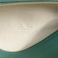 「#7042」Loro pian L19 gold buckle - FAN1034 - 19x6.5x11cm - Malachite Green,Ostrich skin 「#7042」Loro pian L19 gold buckle - FAN1034 - 19x6.5x11cm - Malachite Green,Ostrich skin
