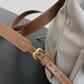 「#9022」 miumiu Sac à dos en toile 29.5*25*12.5
