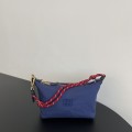 「#9032」 miumiu 30875B36  blue 14*18.5*10cm