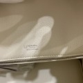 「#4703」 Hermès Birkin Bag Top Grade Lace Leather 30cm Silver Buckle