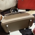 「#4708」 Hermès Birkin Bag Top Grade Lace Leather 30cm Silver Buckle