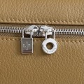 「#7059」Loro pian Extra Pocket L19 silver buckle -FAI8393 - 19x6.5x11cm - jungle brown