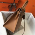 「#4010」 Hermes golden brown Kelly 25cm