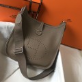 「#4097」 Hermès Elephant Grey French Evelyne Bag 29cm 「#4097」 Hermès Elephant Grey French Evelyne Bag 29cm
