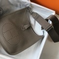 「#4097」 Hermès Elephant Grey French Evelyne Bag 29cm 「#4097」 Hermès Elephant Grey French Evelyne Bag 29cm