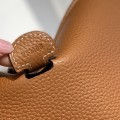 「#4098」 Hermès Golden Brown Evelyne French Bag 29cm