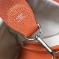 「#4099」 Hermès Orange Evelyne Bag 29cm