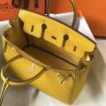 「#4020」 Hermes  Amber Yellow  birkin