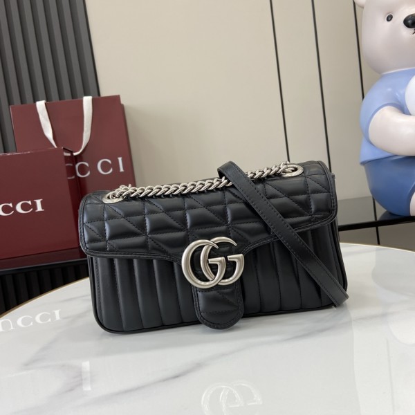 「#3260」GUCCI GG Marmont 443497 26x15x7