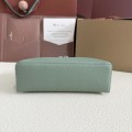 「#7068」Loro pian Extra Pocket L19 silver buckle - FAI8393 - 19x6.5x11cm - Artemisia leaf green 「#7068」Loro pian Extra Pocket L19 silver buckle - FAI8393 - 19x6.5x11cm - Artemisia leaf green