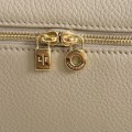 「#7072」Loro pian Extra Pocket L19 gold buckle - FAI8393 - 19x6.5x11cm - Light frankincense