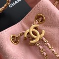 「#10010」 Chanel ball grain leather hip hop bag Chanel hobo underarm bag 69AS5293 30*26*14cm