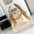 「#10013」 Chanel ball grain leather hip hop bag Chanel hobo underarm bag 69AS5293 30*26*14cm
