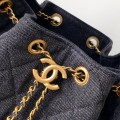 「#10018」 Chanel Hobo Underarm Bag Hippie Underarm Bag Small AS5293 30*26*14