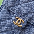 「#10019」 Chanel Hobo Underarm Bag Hippie Underarm Bag Small AS5293 30*26*14
