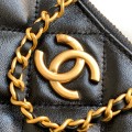 「#10022」Chanel Chanel 25s new dumpling bag hobo armpit bag 68AS5528 17*26*8.5cm