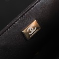 「#10024」Chanel Iron Grey Classic Flap 20cm