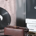 「#10025」Chanel Coffee Brown Classic Flap 20cm