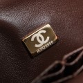「#10027」Chanel Coffee Brown Classic Flap 25cm