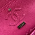「#10035」Chanel South African python leather custom model with full deerskin lining 01112 25.5*7*16CM