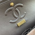 「#10045」Chanel South African python leather custom model with full deerskin lining 01112 25.5*7*16CM