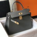 「#4012」 Hermes Pewter Gray Kelly 25cm 「#4012」 Hermes Pewter Gray Kelly 25cm