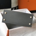 「#4012」 Hermes Pewter Gray Kelly 25cm 「#4012」 Hermes Pewter Gray Kelly 25cm