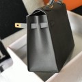 「#4012」 Hermes Pewter Gray Kelly 25cm 「#4012」 Hermes Pewter Gray Kelly 25cm